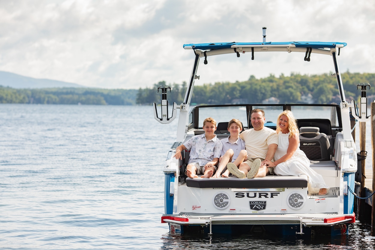 people in a boat