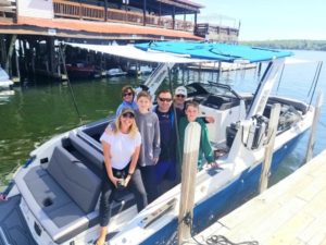 people in a boat