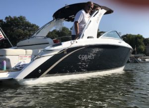 man on boat