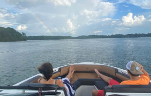 people in a boat