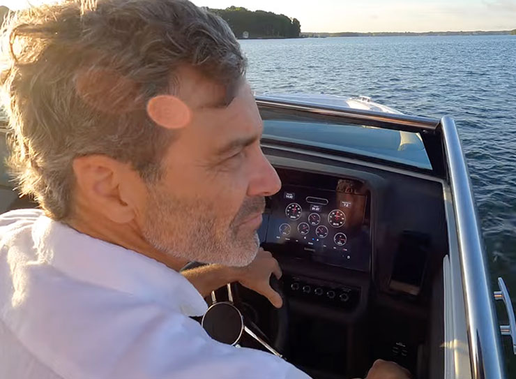 man on boat