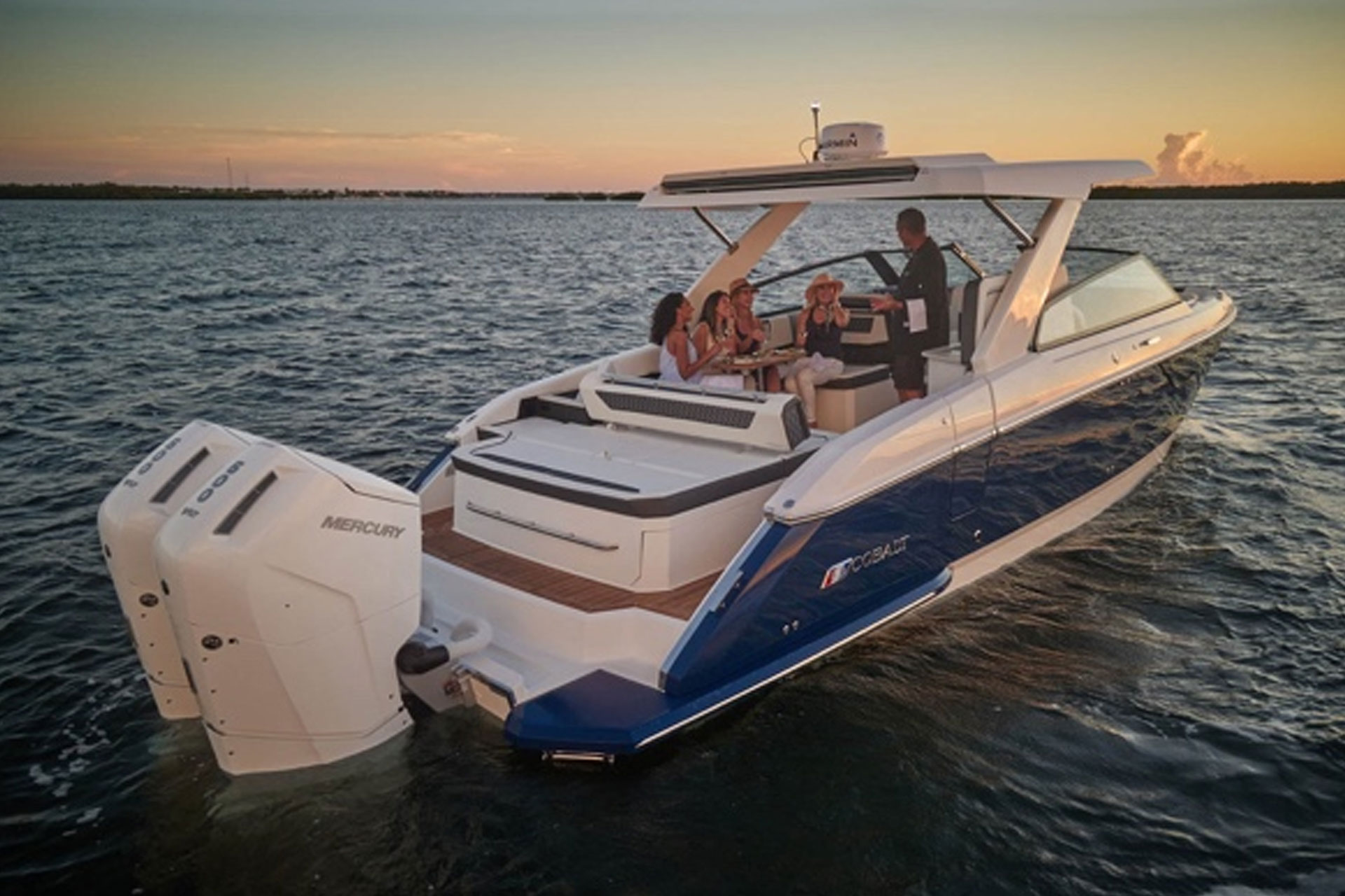 people dinning on boat