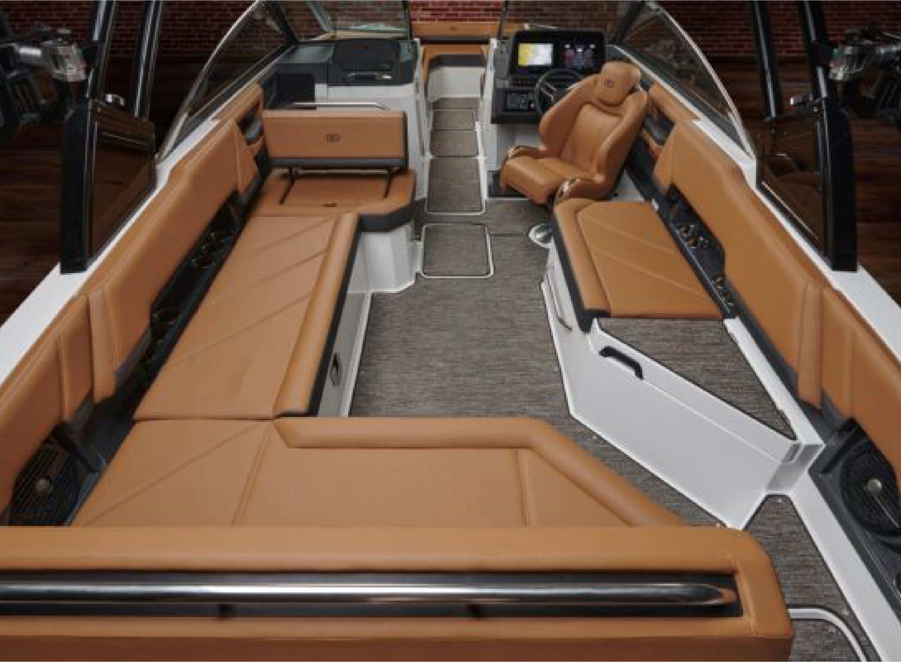 interior of boat
