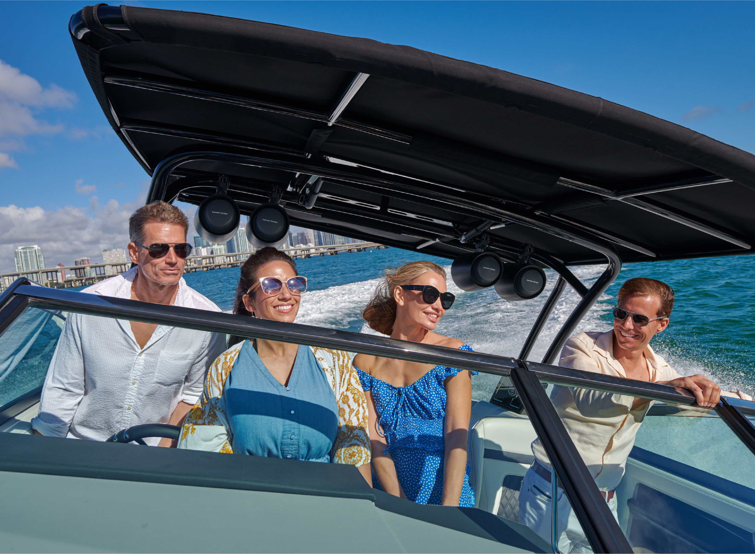 People Driving boat