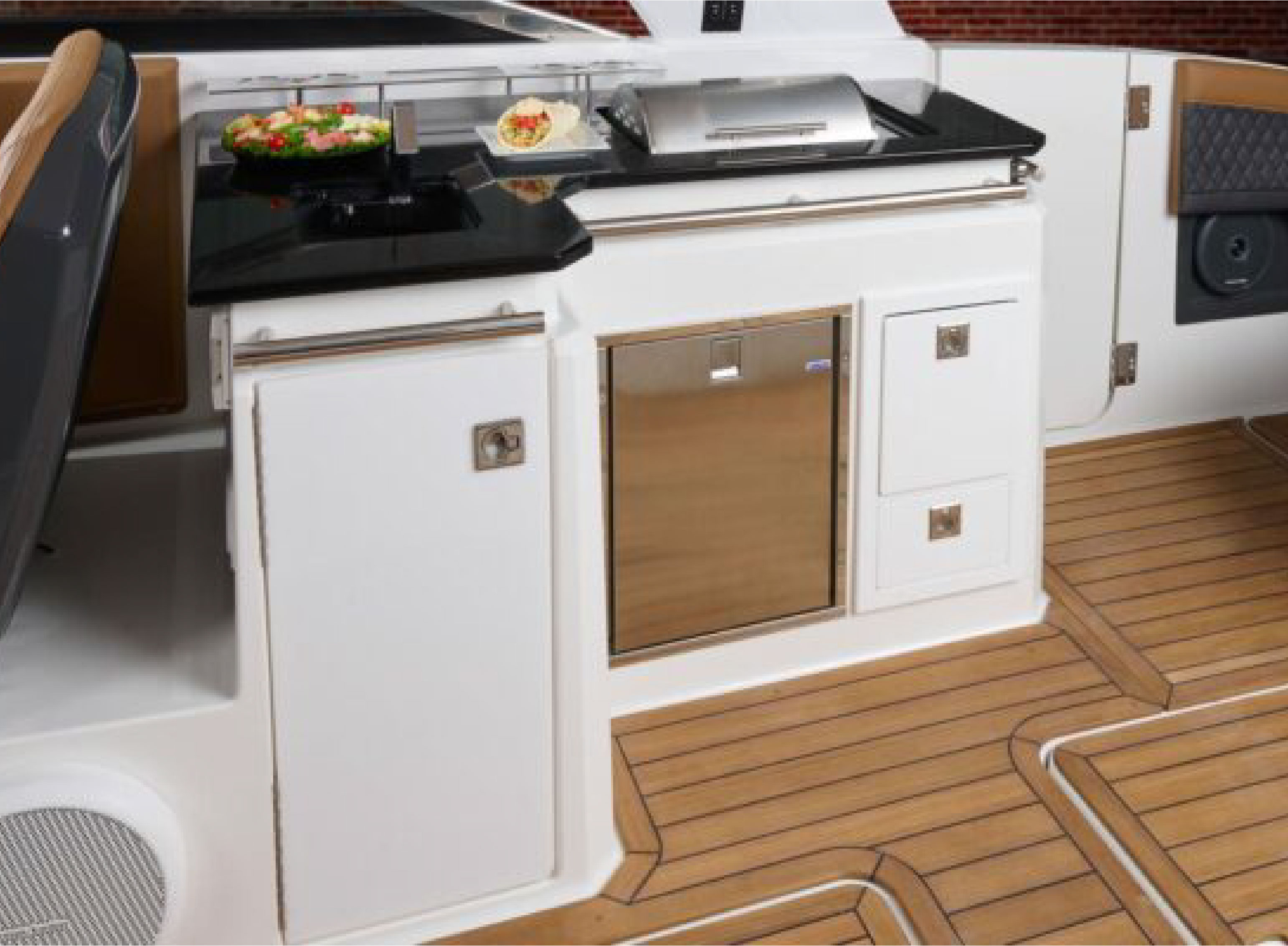 interior of a boat