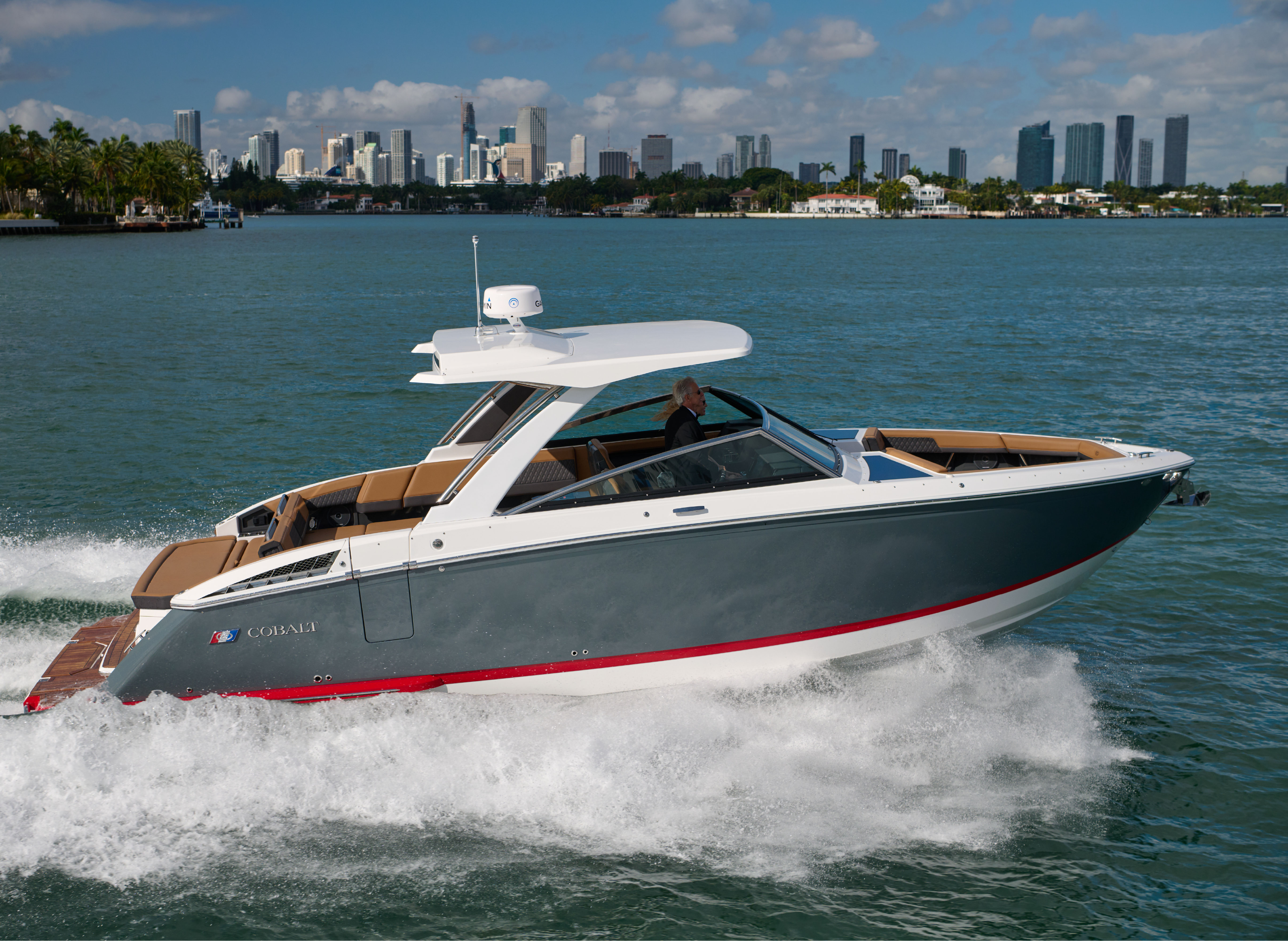 Boat driving right