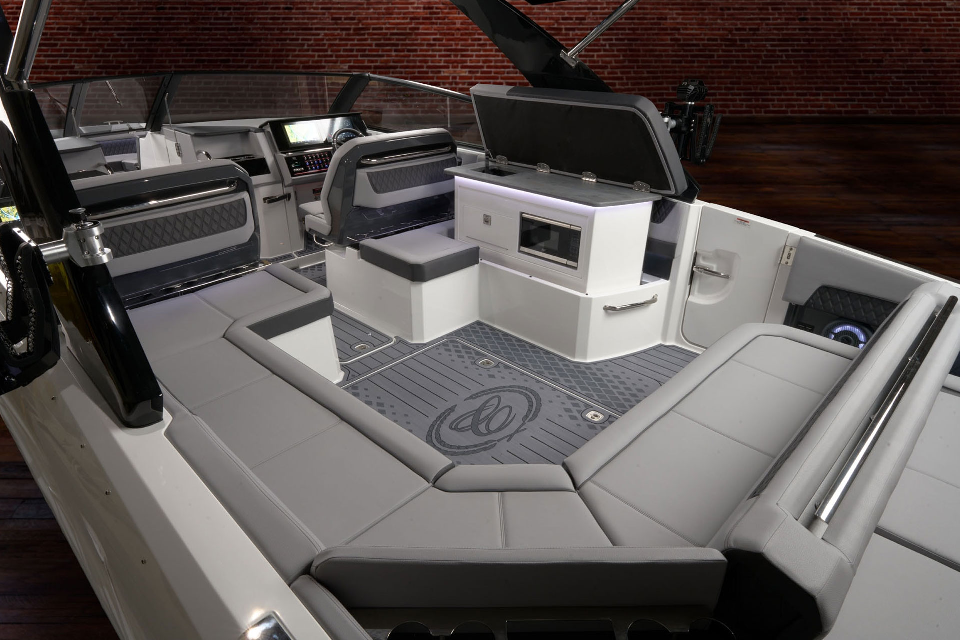 interior of boat