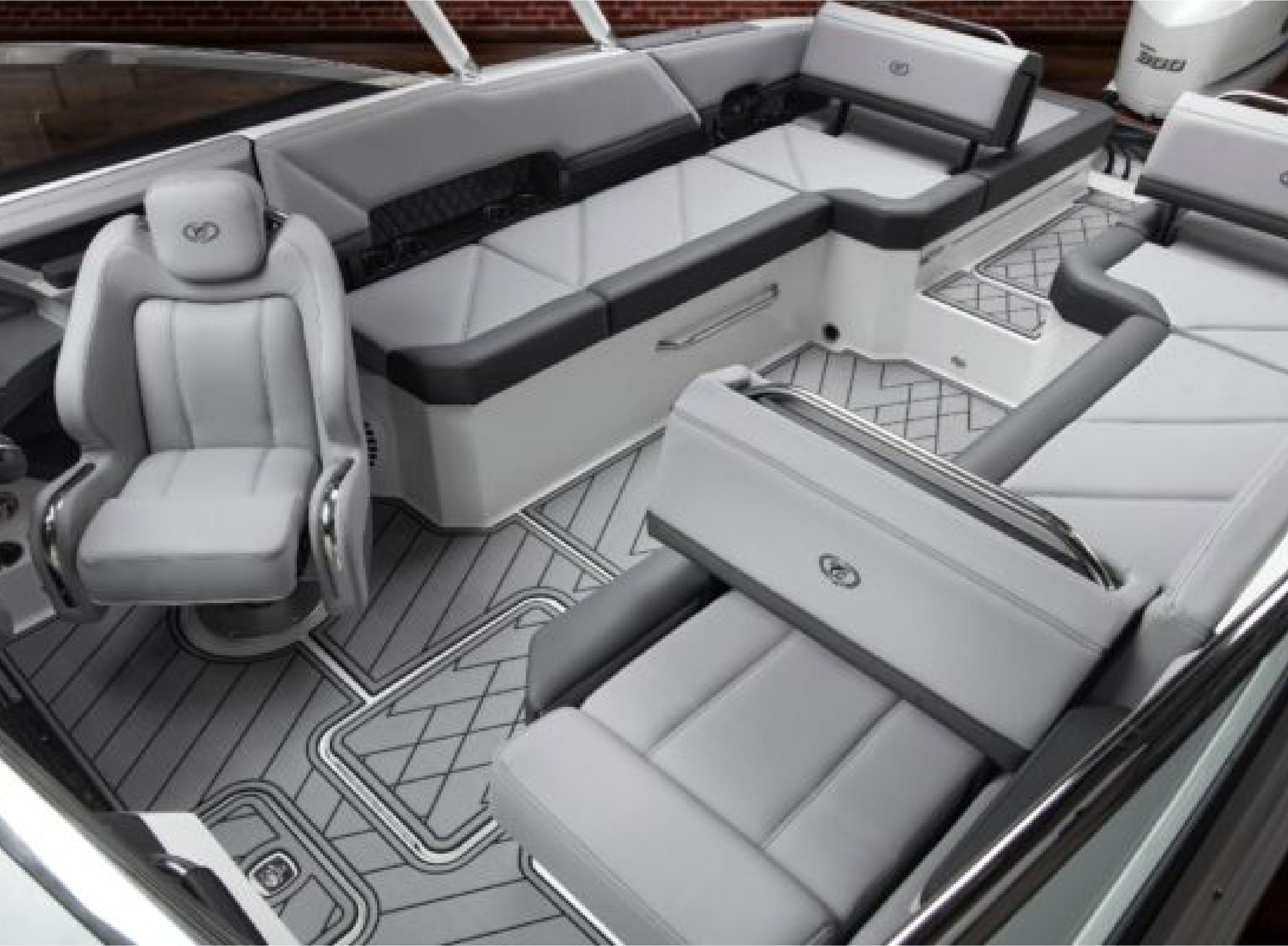 interior of boat