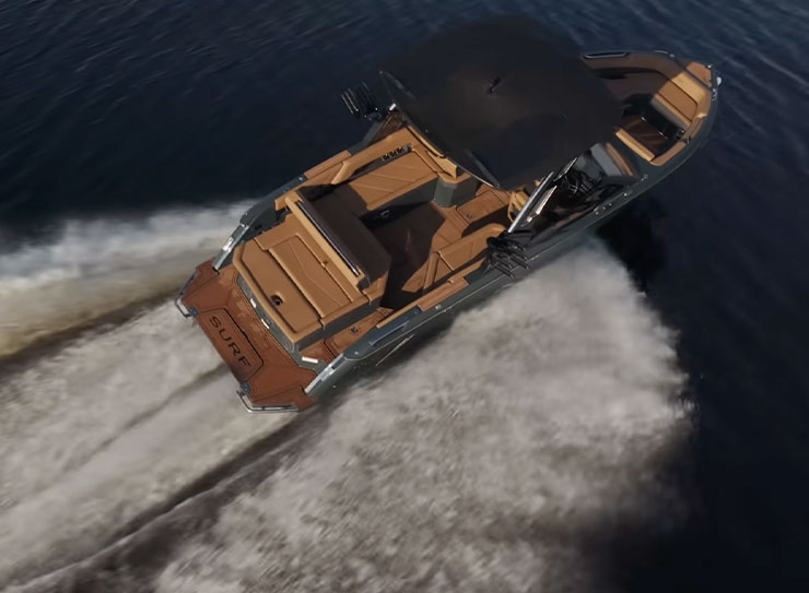 boat on water
