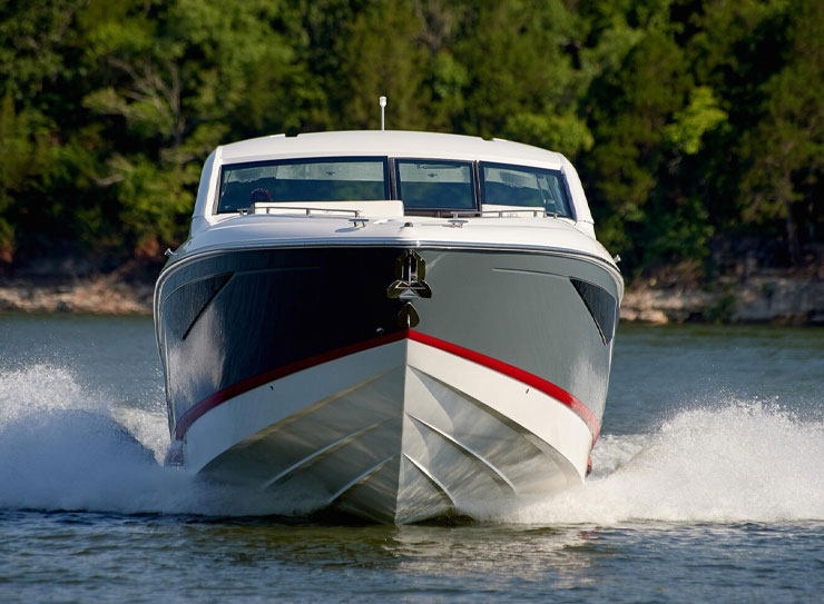 boat on water