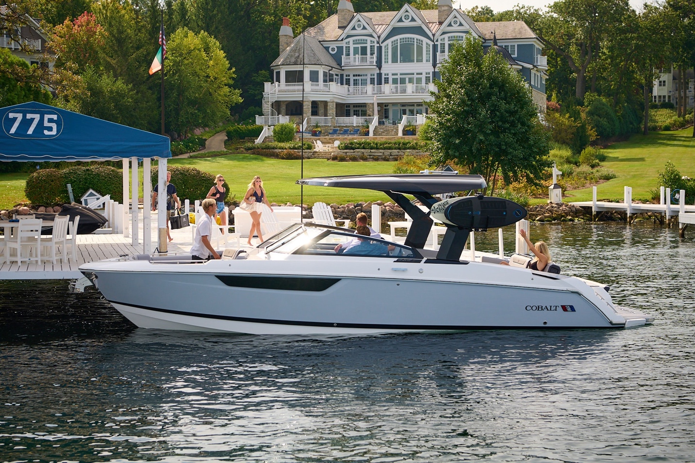 boat docked
