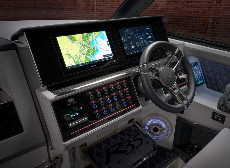 helm of boat