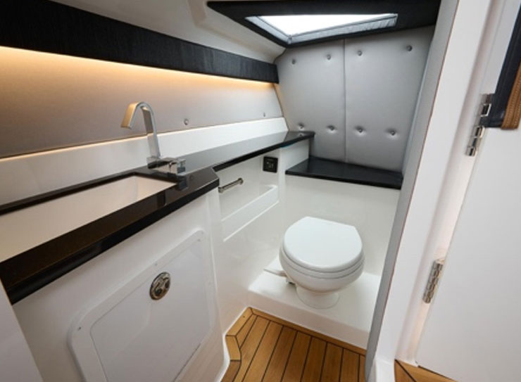 bathroom on boat