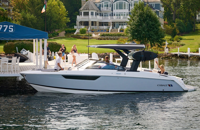 docked boat