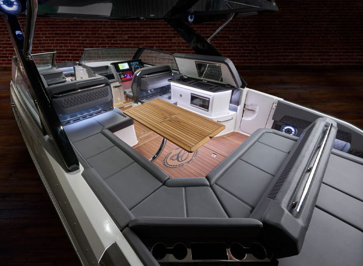 inside of boat