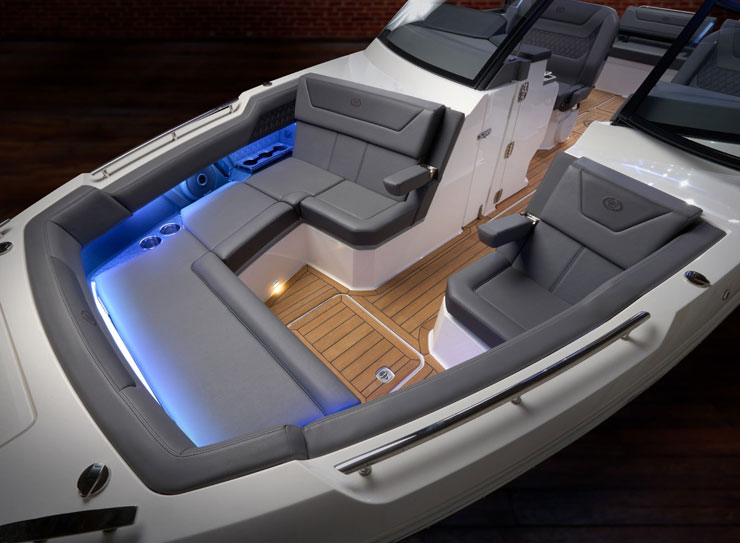 front of boat