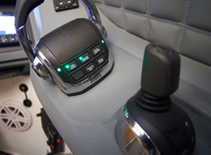 Volvo Twin Control and Joystick