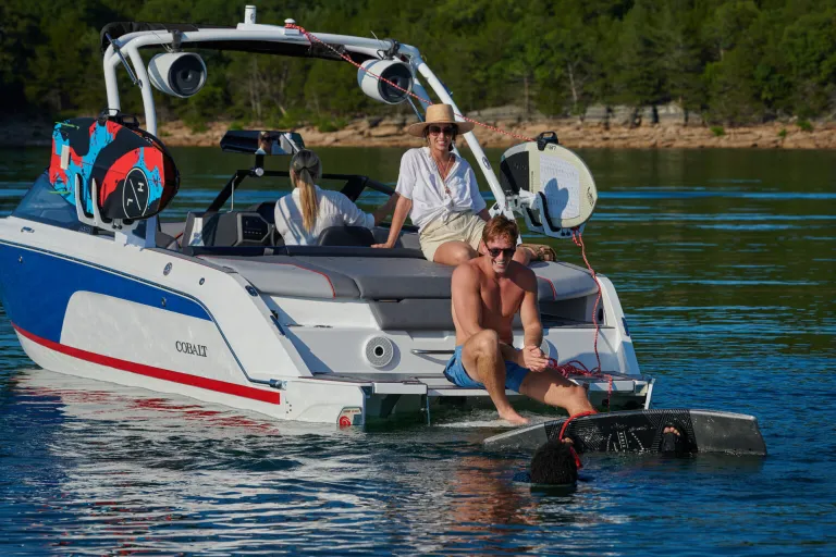 boat in water