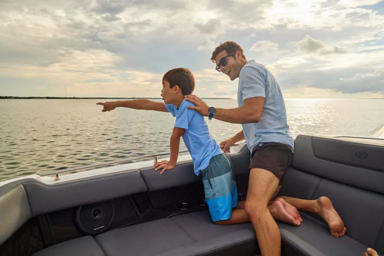 people in a boat
