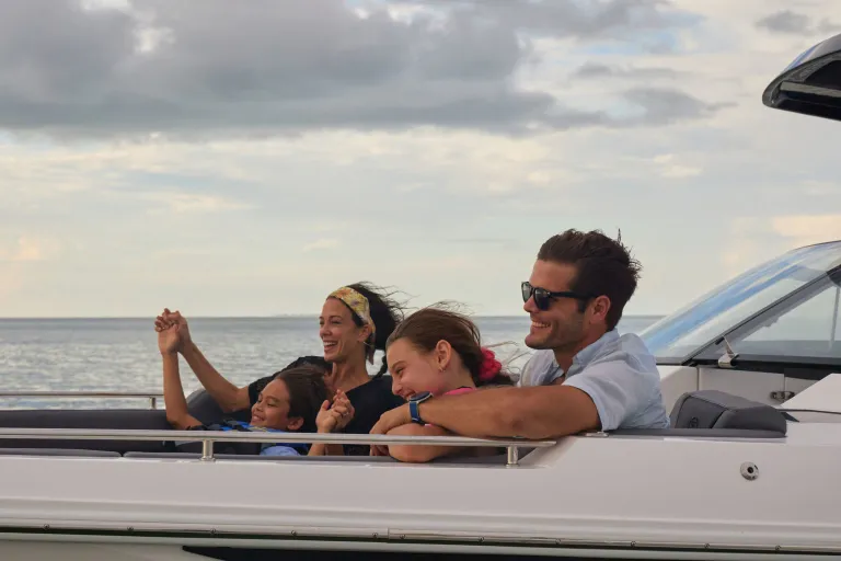 people in a boat