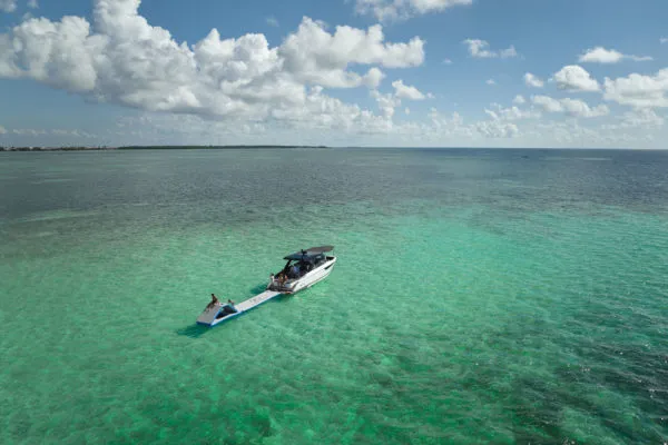 boat in water