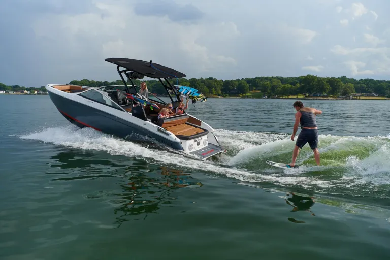 boat in water