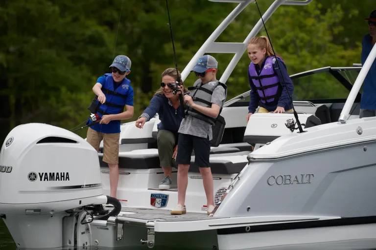 people in a boat