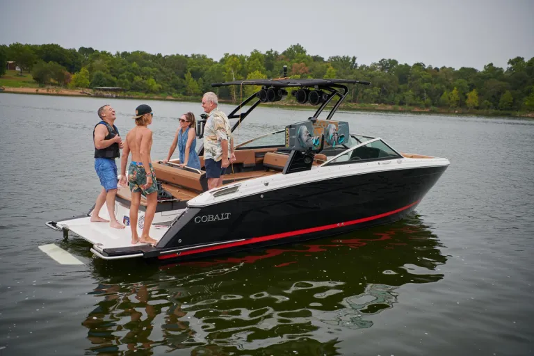 people in a boat