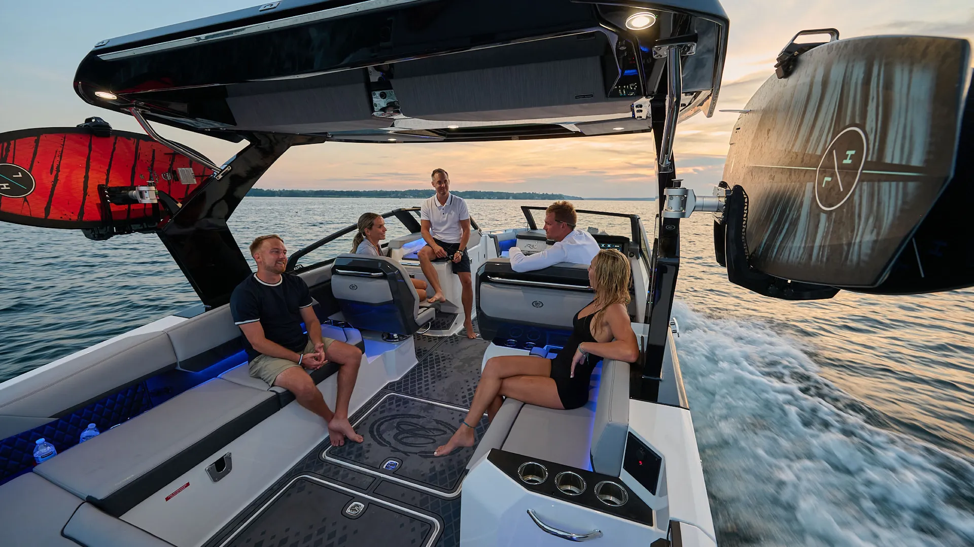 people in a boat